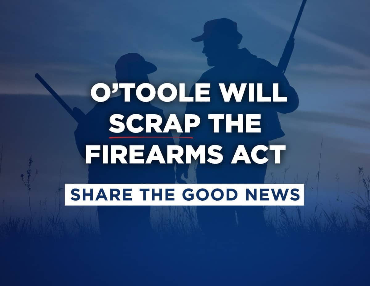 Erin O'Toole Srap Firearms Act Canada
