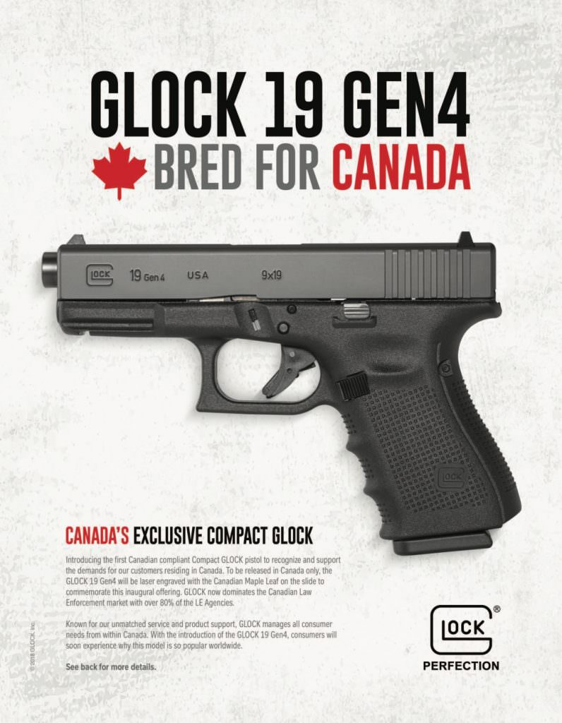 Canada Glock 19 Gen 4 Canadian