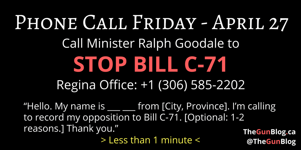 Phone Call Friday Ralph Goodale