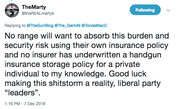 Marty Kerluck Tweet on Central Storage